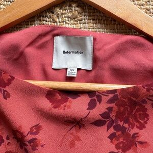 Reformation Ezra Dress. Clarette. Size XS